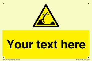 Custom Warning submerged objects